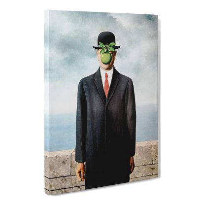The-Son-of-Man-Framed-Canvas-Art-Print-Ren-Magritte-Art-1964-352355930833