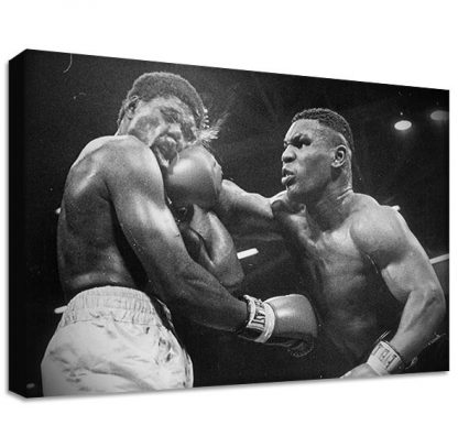 Mike-Tyson-black-and-white-Canvas-LARGE-WALL-ART-print-boxing-jame-tillis-351642450105