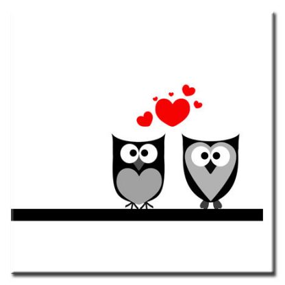 PREMIUM-CANVAS-ART-Funny-Love-Birds-MANY-SIZES-370649609255