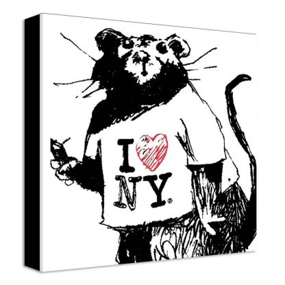 Banksy-I-love-New-York-Canvas-LARGE-WALL-ART-graffiti-stencil-NY-silhouette-371164593806
