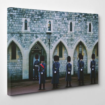 The-Queens-Guard-Framed-Canvas-Art-Print-The-Queen-Royal-Guard-Windsor-371995813136