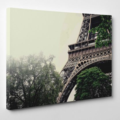 Eiffel-Tower-Paris-France-close-up-Framed-Canvas-Art-Print-371714577867