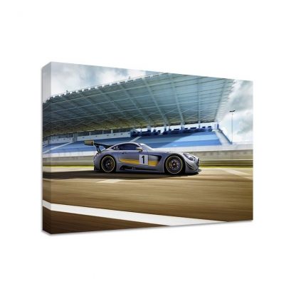 Mercedes-AMG-GT3-Framed-Canvas-Art-Print-Supercar-Top-Speed-Many-Sizes-351642447727